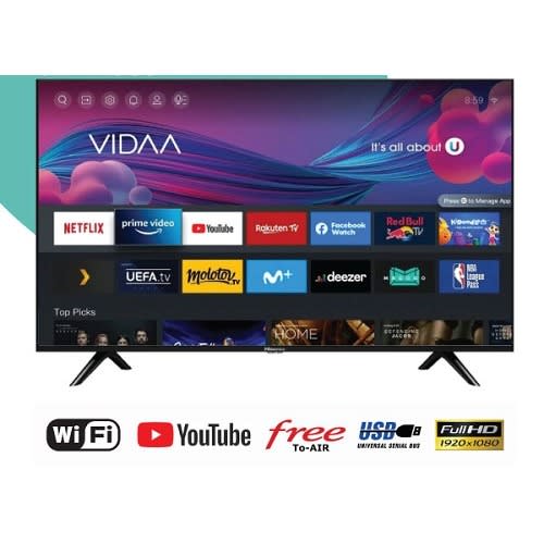 Smart Hd Television With Free Hanger - 32"