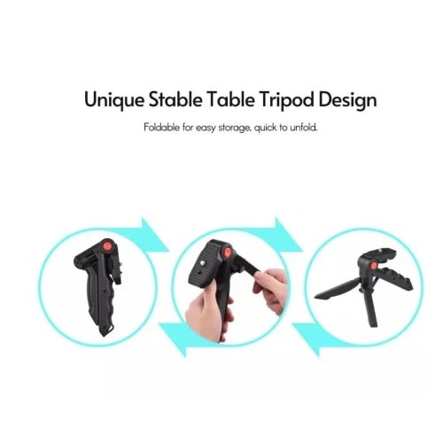 Video Making Kit - With Tripod Stand -  Remote - Led Light - Microphone