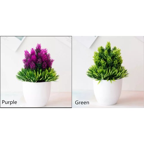 Artificial Bonsai Table Plant Decor - 2pcs
