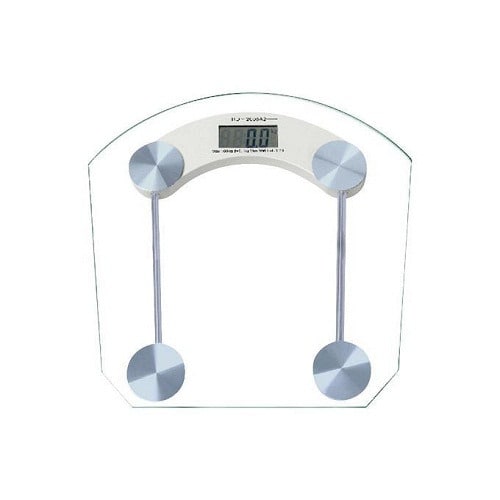 Thick And Sturdy Digital Glass Scale - Square
