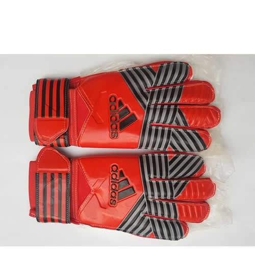 Goalkeeper's Latex Gloves - Red And Black