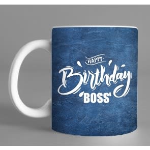 Happy Birthday Boss Custom Branded Coffee /tea Mug