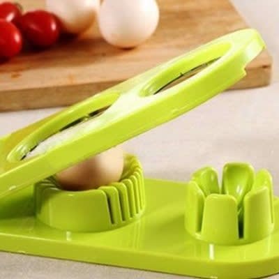 Double Egg Slicer - Green