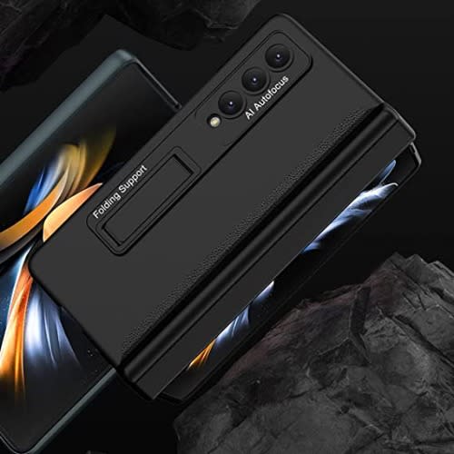 Full Protection Magnetic Case Build In S Pen Holder And Kickstand For Galaxy Z Fold 4 2022