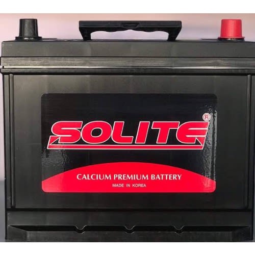12v 45ah Solite Battery - Made In Korea- Long Slim