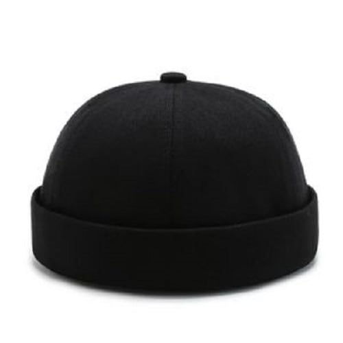 Unisex Brimless Cap - Black