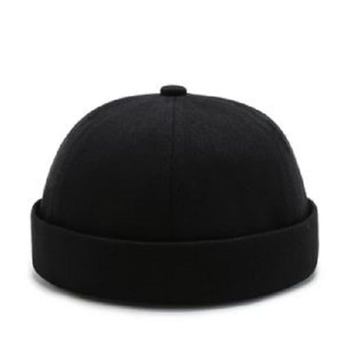 Unisex Brimless Cap - Black