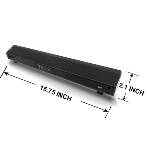 Soundbar Subwoofer Wireless Bluetooth Speaker 2.1 Channel For Tv Smartphone Music Playing