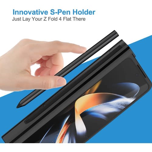 Case With Screen Protector With Samsung Galaxy Fold 4  Black