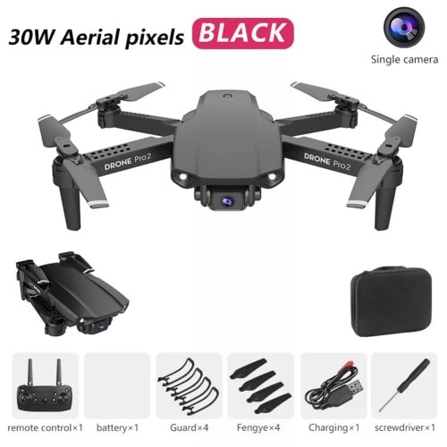 E99 Pro-2 Wifi Drone Camera With Dual Camera Quadcopter