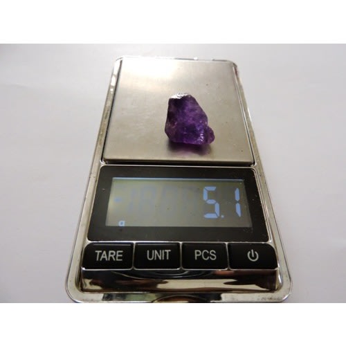 Amethyst Crystal Gemstone- 5.1 Grams