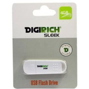 DIGIRICH Sleek Flash Drive - 4GB