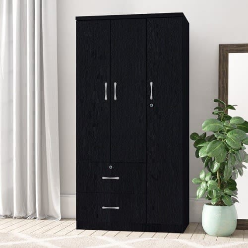 J Best -3 Door Armoire
