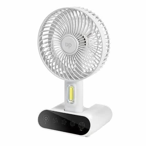 Portable Rechargeable Led Light Mini Fan Dp-7624