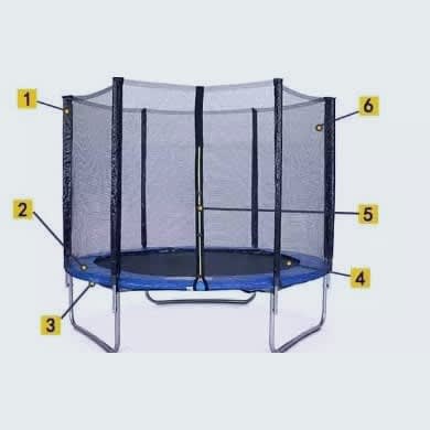 Standard Trampoline - 10ft