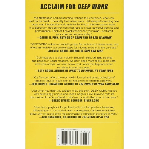 Deep Work: Rules For Focused Success In A Distracted World By Cal Newport