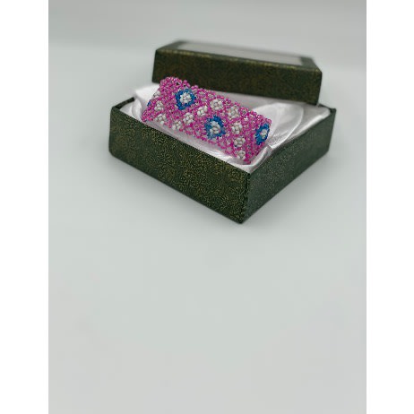 Men’s Elastic Beaded Silicon Bracelet