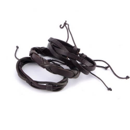 Multilayer Leather Bracelets -5pcs