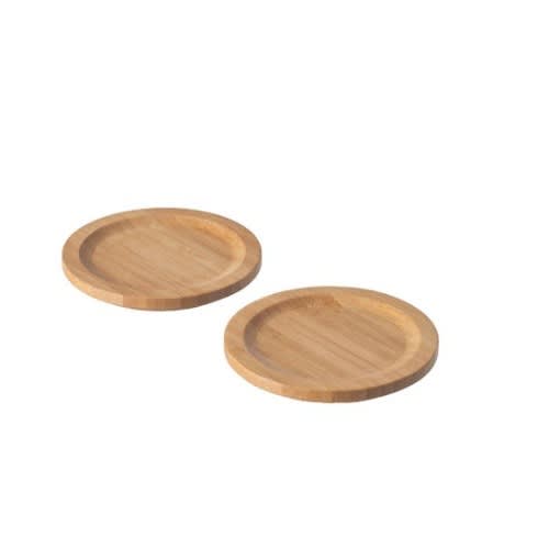 FOrsegla Coaster Bamboo - 9cm - Set Of 2
