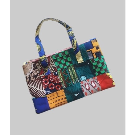 Tote Ankara Patchwork Bag