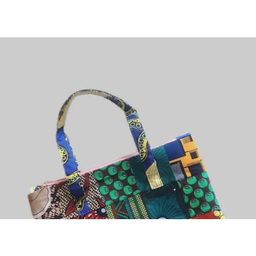 Tote Ankara Patchwork Bag