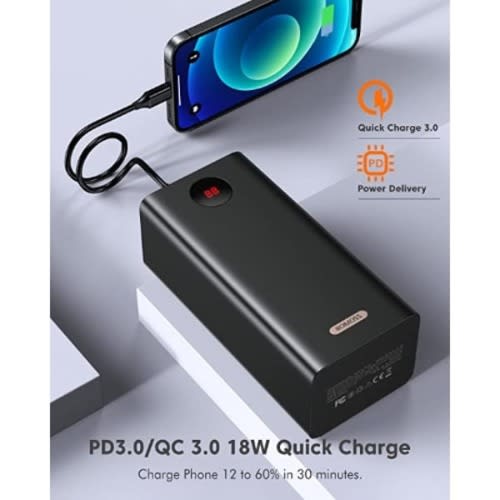 Power Bank - 60000mAh - Black