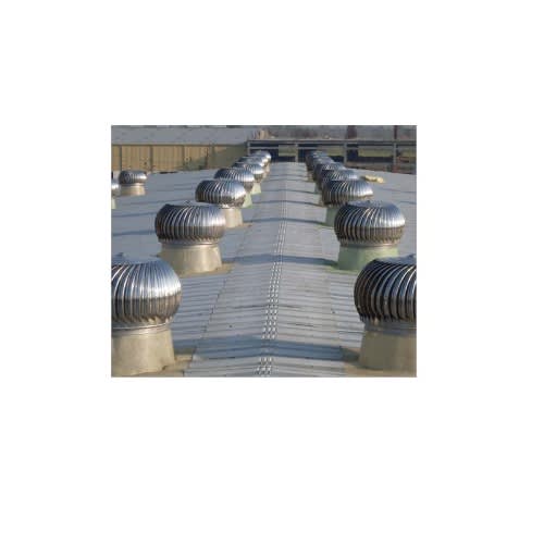 20" No Power Roof Turbine Vents For Industrial, Commercial, And Residential Use-20"