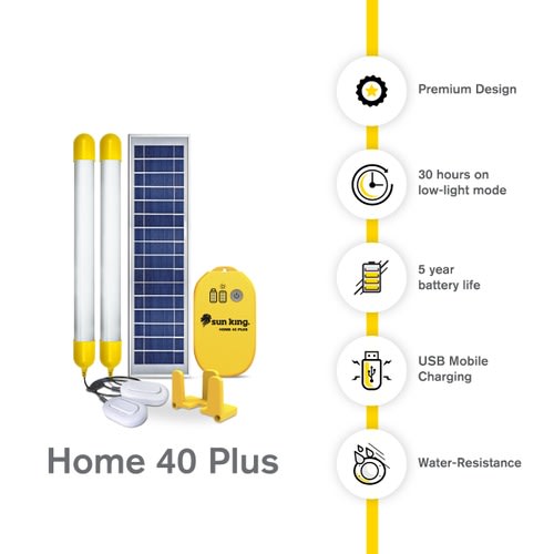 Sun King Solar Lighting Rechargeable Lamp-5.5W-2250mAh