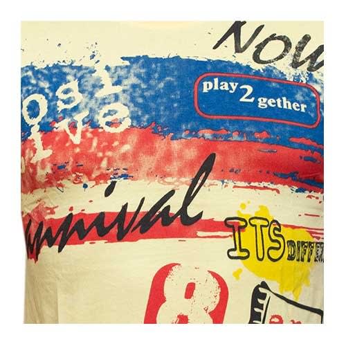 Men's Print T-shirt - Yellow