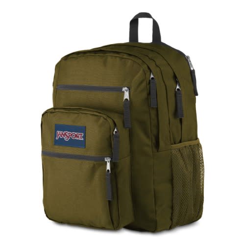 Big Student Backpack - Army Green
