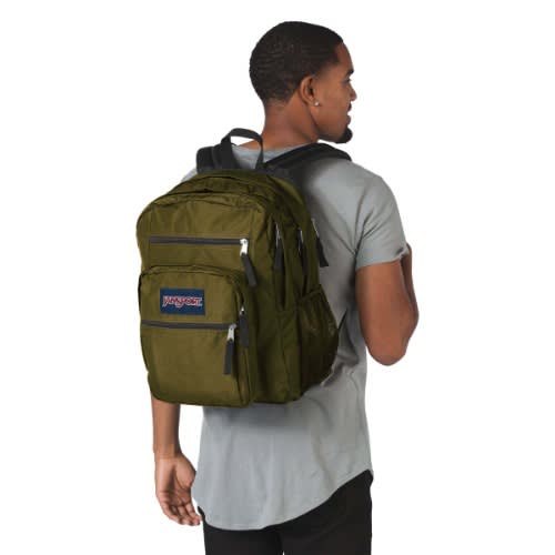 Big Student Backpack - Army Green