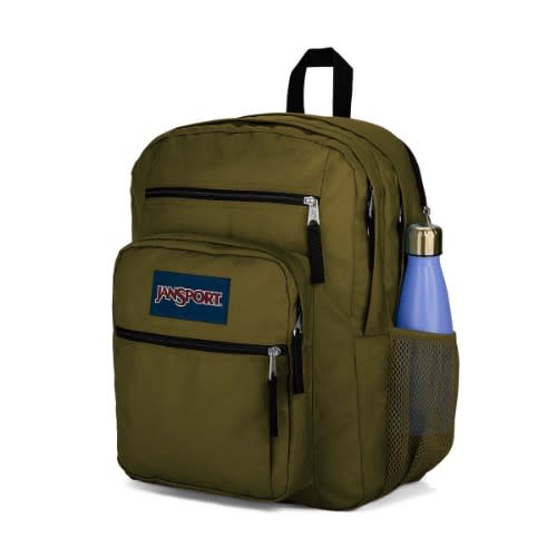 Big Student Backpack - Army Green