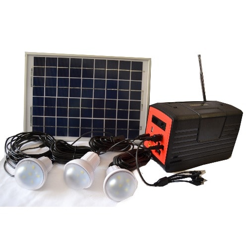 Solar Lamp Combo With Phone Charger, Radio & MP3