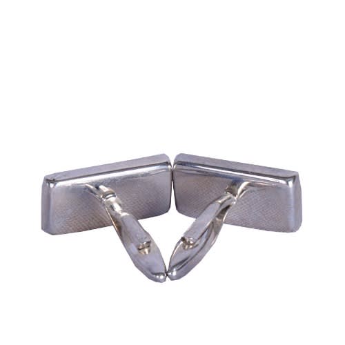 Rectangular Head Design Cuff Link Pink- Mc 1287