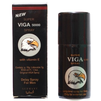 Super Viga 50000 Delay Spray For Men With Vitamin E - 45ml