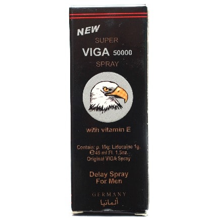 Super Viga 50000 Delay Spray For Men With Vitamin E - 45ml