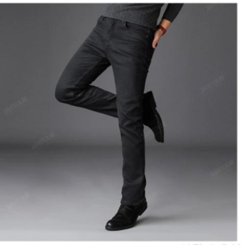 Men's Jeans- Black & Blue - 2pcs