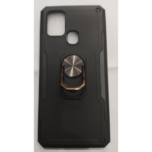 Rugged Shockproof Case For Samsung Galaxy A21s- Black