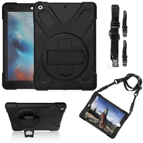 Rugged Shockproof Tough Full Body Defender Protective Case For iPad Air