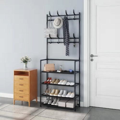Hat & Shoe Rack-5 Tiers
