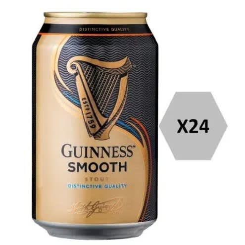 Smooth Stout Can -33cl X 24 Cans