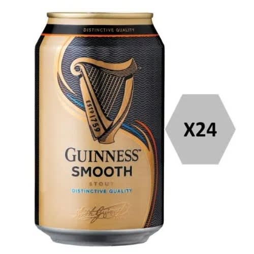 Smooth Stout Can -33cl X 24 Cans