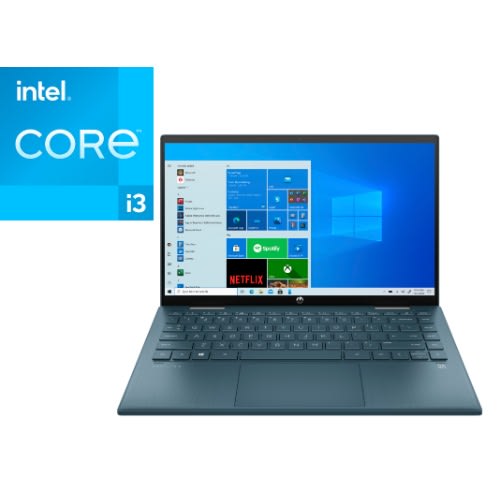 Pavilion X360 -14m-11th Gen - Intel Core I3 - 4GB RAM - 512GB SSD - Win 10 - 2021 Model