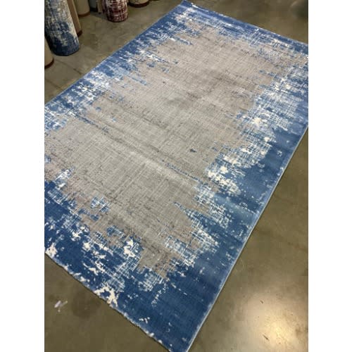 Modern Pattern Center Rug - 7 By 10ft - Multicolor