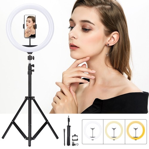 12 Inch Ring Light With Stand