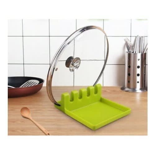 Storage Organizer For Pot Cover & Spoon Holder