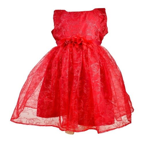 Girls Dress - Red