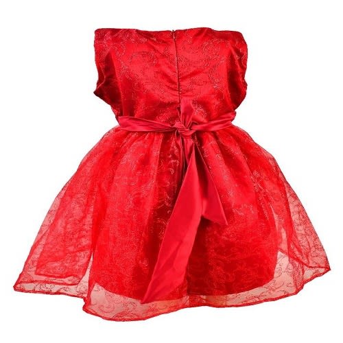 Girls Dress - Red