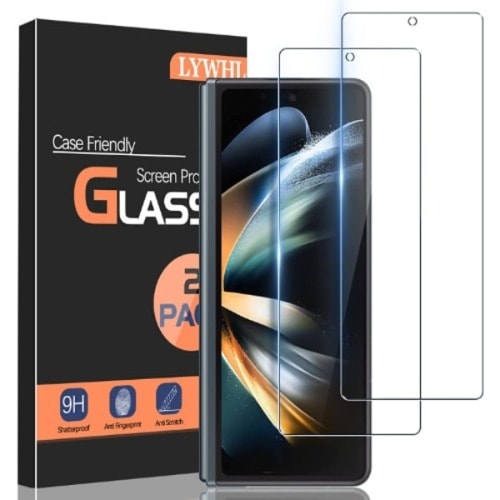 Clear Tempered Glass Protector For Samsung Galaxy Z Fold 4 Front