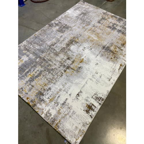 Modern Pattern Center Rug - 5 By 7ft - Multicolor